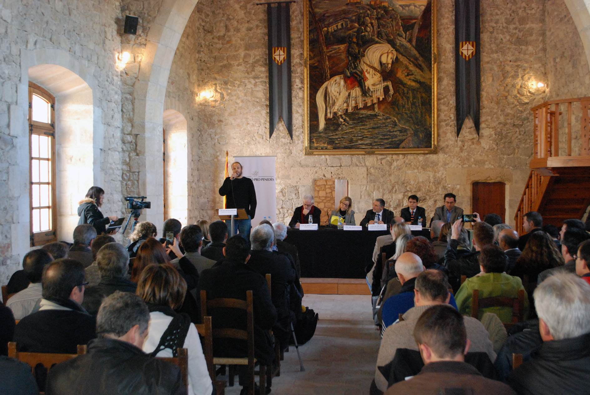 La Fundació Pro-Penedès celebra el 25è aniversari presentant el Pla Estratègic Penedès amb l’adhesió dels quatre alcaldes del Penedès Històric